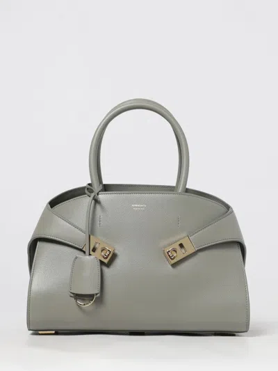 Ferragamo Handbag  Woman Color Grey In Gray