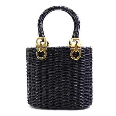 Pre-owned Ferragamo Handbag () In Black