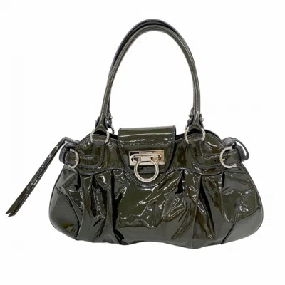Pre-owned Ferragamo Handbag () In Green