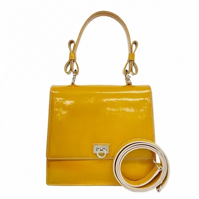 Pre-owned Ferragamo Handbag () In Sand