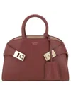 Ferragamo Top Handbag In Red