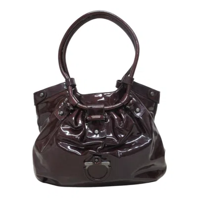 Pre-owned Ferragamo Handbag Shoulder Bag () In Brown