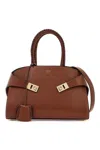 Ferragamo Handbag With Handle In Brown