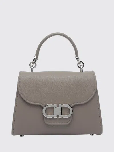 Ferragamo Handbag Woman Color Grey In Gray