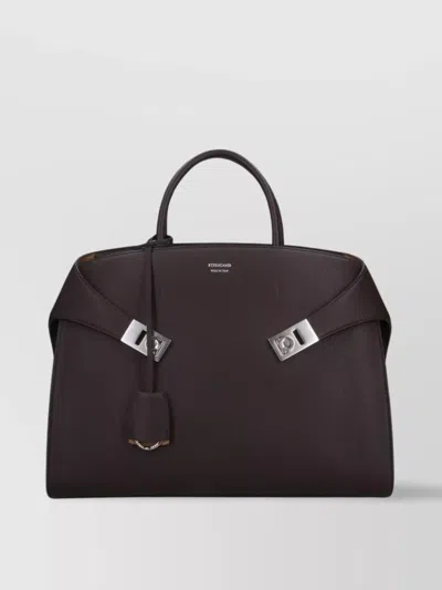 Ferragamo Handle Strap Metal Hardware Laptop Bags