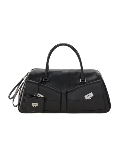 FERRAGAMO FERRAGAMO HARLEY TOP HANDLE BAG