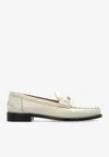 Ferragamo Harry F Buckle Leather Loafers