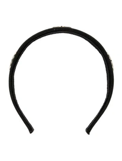 Pre-owned Ferragamo Headband In Black