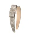 Ferragamo Headband In Brown