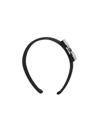 Ferragamo Headband "vara" In Orange