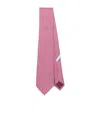 Ferragamo Geometric-print Silk Tie
