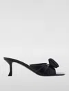 Ferragamo Woman Padded Vara Bow Slide In 黑色