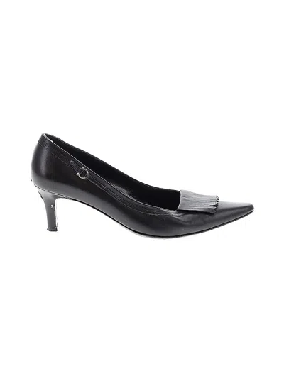 Pre-owned Ferragamo Heels In Black