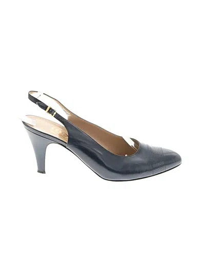 Pre-owned Ferragamo Heels In Blue