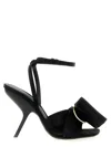 Ferragamo 'helena' Sandals In Black
