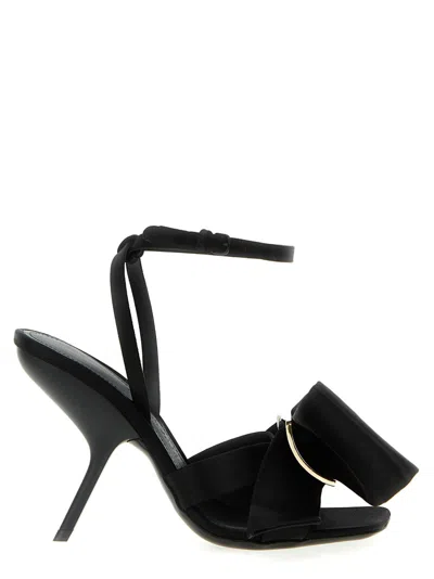Ferragamo 'helena' Sandals In Black