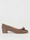 Ferragamo Shoes  Woman Color Brown In Brown