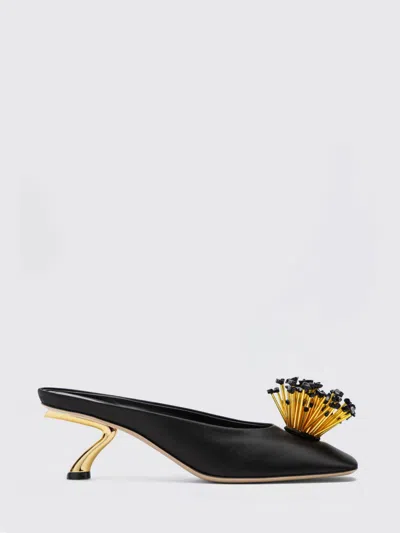 Ferragamo High Heel Shoes Woman In Black