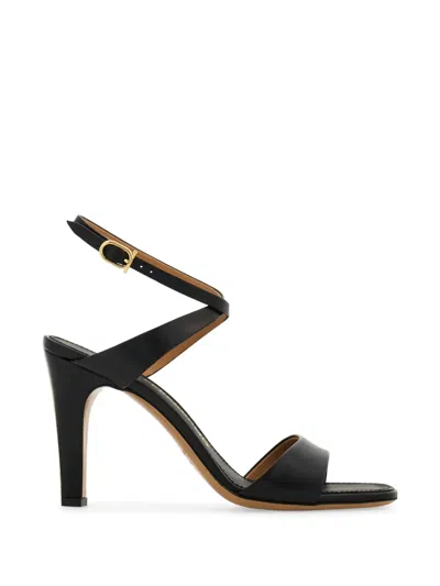 Ferragamo High Heeled Sandal In Black