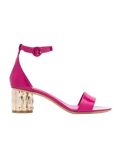 Ferragamo High Heeled Sandals In Pink