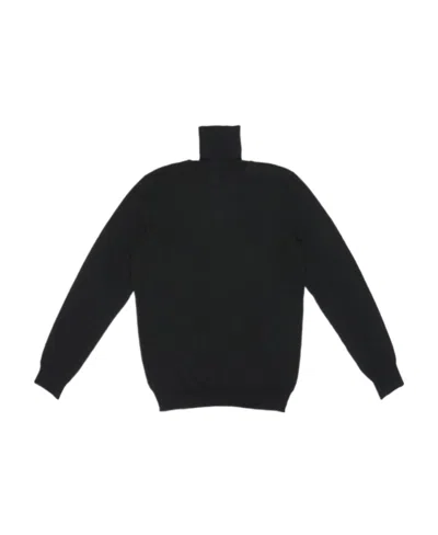 Ferragamo High-necked Sweater In Black