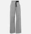 Ferragamo High-rise Straight Pants In Salepepe
