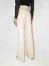Ferragamo High-waist Flared Trousers In Neutral