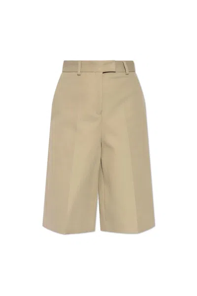 FERRAGAMO HIGH WAIST TAILORED SHORTS