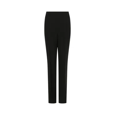 Pre-owned Ferragamo High-waisted Trousers 'black' | Women's Size 38