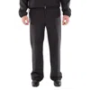 Ferragamo High-waisted Wool Pants In Black