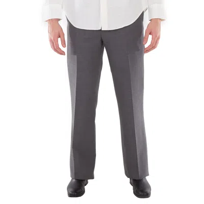 Ferragamo High-waisted Wool Pants In Gray