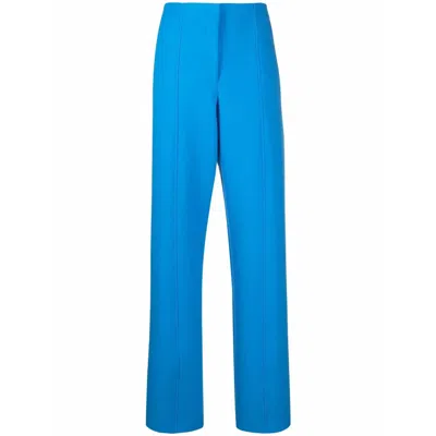 Ferragamo High-waisted Straight-leg Trousers