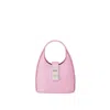 Ferragamo Archive Gancio Leather Hobo Bag In Pink