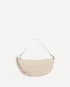 Ferragamo Sand Leather Shoulder Bag