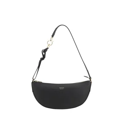 Ferragamo Hobo Shoulder Bag In Black