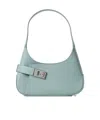 Ferragamo Hobo Shoulder Bag In Gray