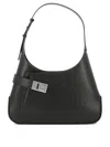Ferragamo Archive Large Leather Shoulder Bag