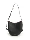 Ferragamo Hobo Smile Medium Bag With Doubel Shoulder Strap Shoulder Bags Black