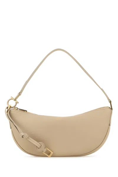 Ferragamo Hobo Smile S-tu Nd Salvatore  Female In Beige