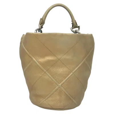 Pre-owned Ferragamo Hobo Suede Handbag () In Gold