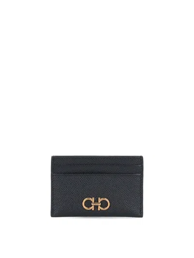 Ferragamo Holder In Black