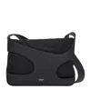 Ferragamo Hollowed-out Detail Satchel In Black