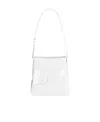 Ferragamo Hollowed-out Detail Shoulder Bag In White