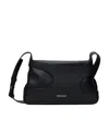 Ferragamo Black Mini Cutout Detailing Bag In Black