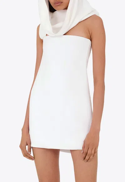 Ferragamo Hooded Mini Dress