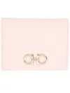 Ferragamo Hooks Wallet In White