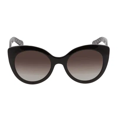 Ferragamo Hrey Gradient Butterfly Ladies Sunglasses Sf964s 001 54 In Grey