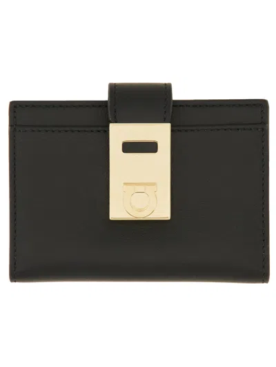 FERRAGAMO "HUG" CARD HOLDER