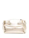 Ferragamo Hug Crossbody Bag In Gold