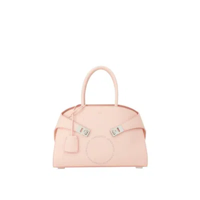 Ferragamo Hug Crossbody Bag In Pink